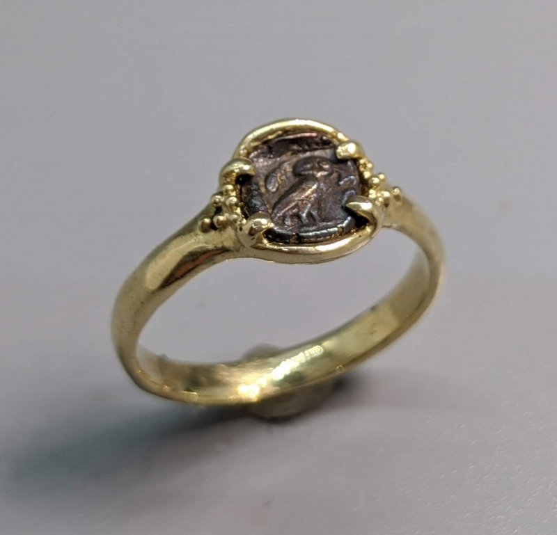 Ancient Coin Rings | Baker Custom Jewelry