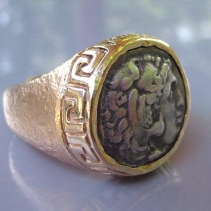 Alexander the Great, 14kt Ring