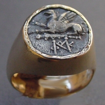 Griffin, 14kt Ring