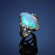 Ethiopian Opal, 14kt Ring