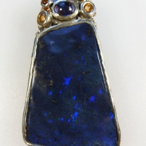 Yowah Opal Sterling Silver Pendant