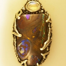 Yowah Opal SS Pendant
