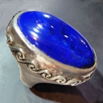 Lapis in Sterling Silver Ring