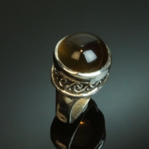 Star Quartz, Sterling Silver Ring