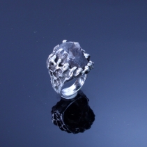 Sikhote Alin meteorite SS Ring